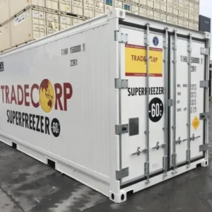 Contenedor refrigerado supercongelador de 20 pies (-70 °C)