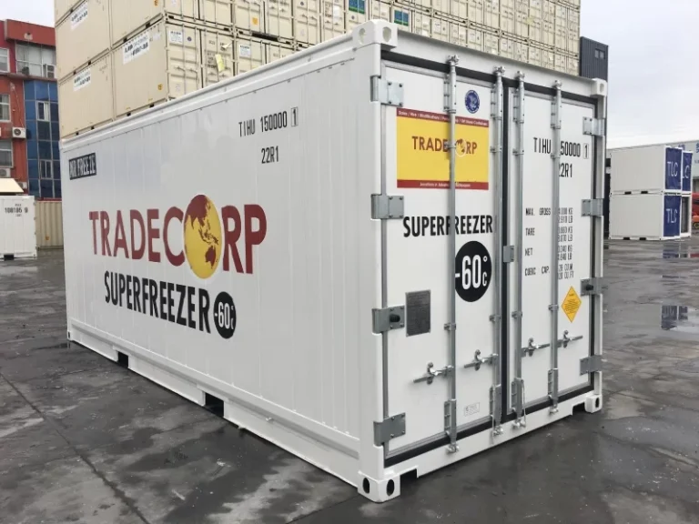 20ft Refrigerated Super Freezer Container (-70 °C)