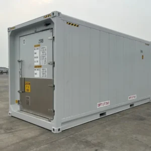 Contenedor refrigerado High Cube de 20 pies con puerta de carnicero empotrada