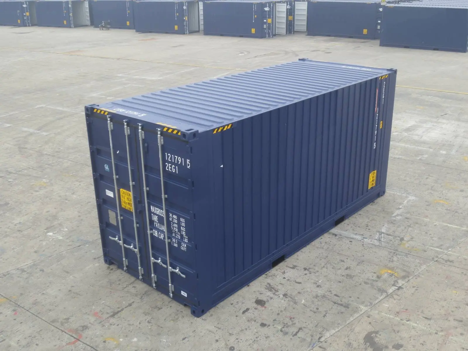 20 Fuß High Cube CPC Container – Palettenoptimiert & robust | 20 Fuß High Cube CPC Container - Subcontainer