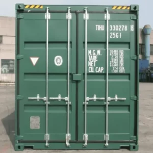 20 Fuß High Cube Container mit Stahlboden