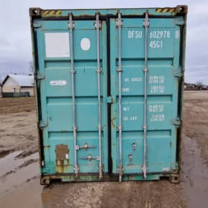 Contenedor marítimo CW de 40 pies de capacidad – Usado