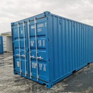 Contenedor marítimo 20'DC OW – nuevo, azul, acero